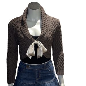 Abercrombie & Fitch Cropped Cardigan Small